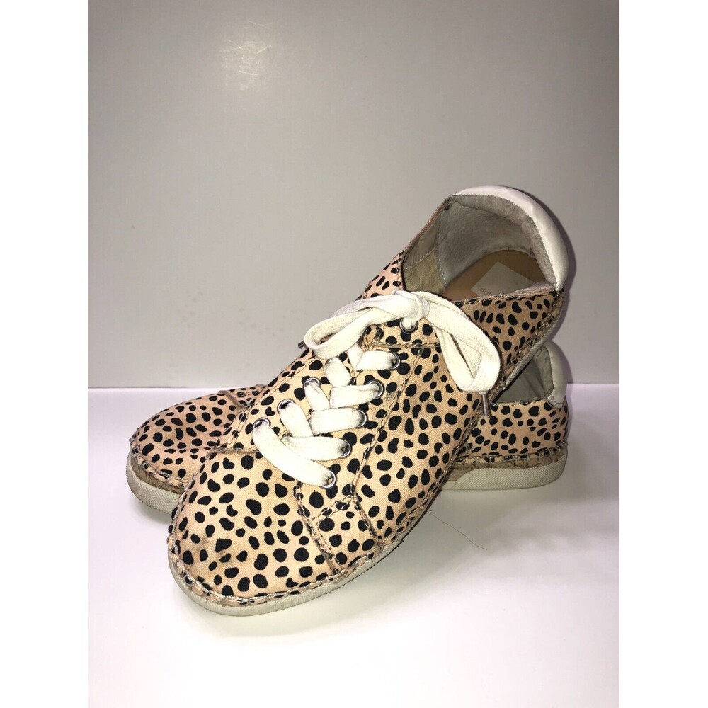 Dolce Vita Women's Size 10 Morris Animal Print Canvas Shoes